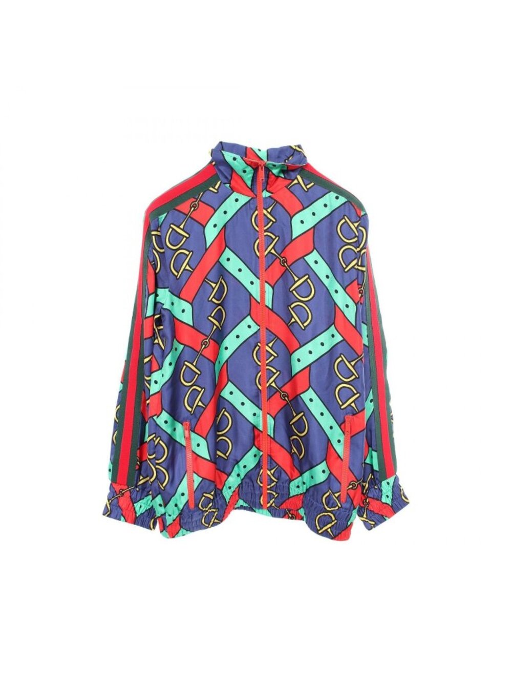 Gucci Horsebit Sherry Line Silk Jacket